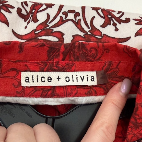 Alice + Olivia Tiffie Puff Sleeve Mini Dress - Picture 3 of 6